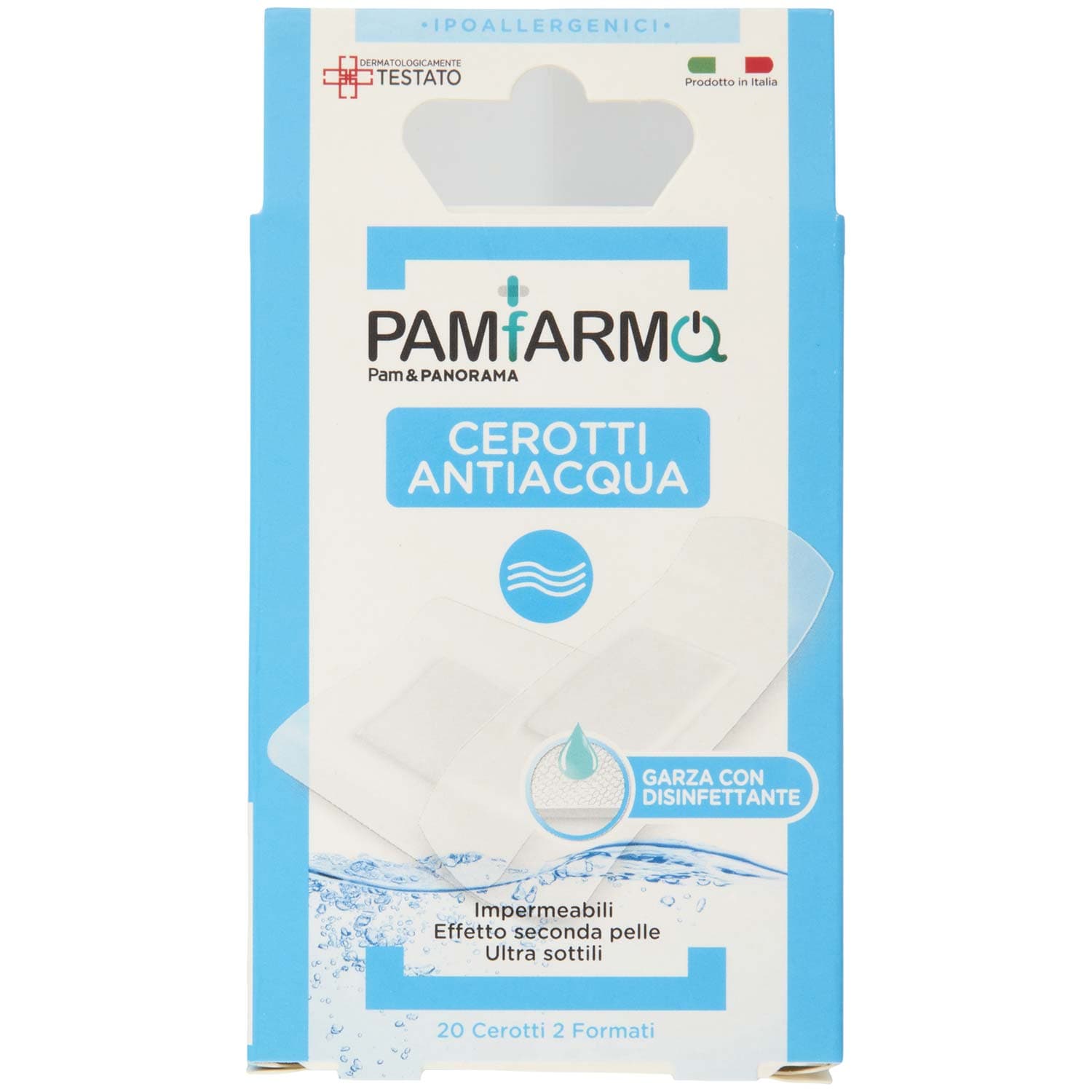PAM PANORAMA Cerotti Antiacqua 2 Formati 20 pz – immagine 3