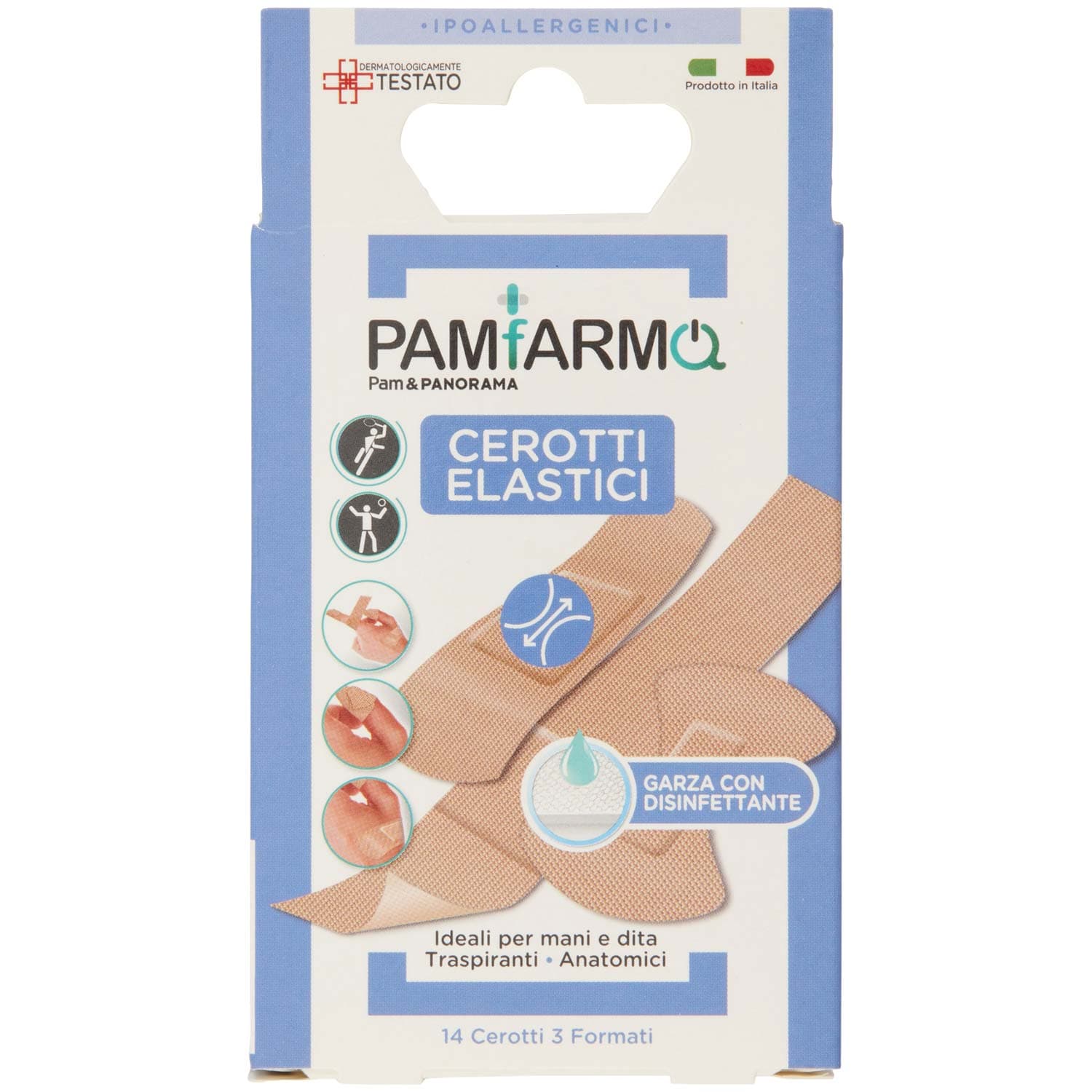 PAM PANORAMA Cerotti Elastici 3 Formati 14 pz – immagine 3