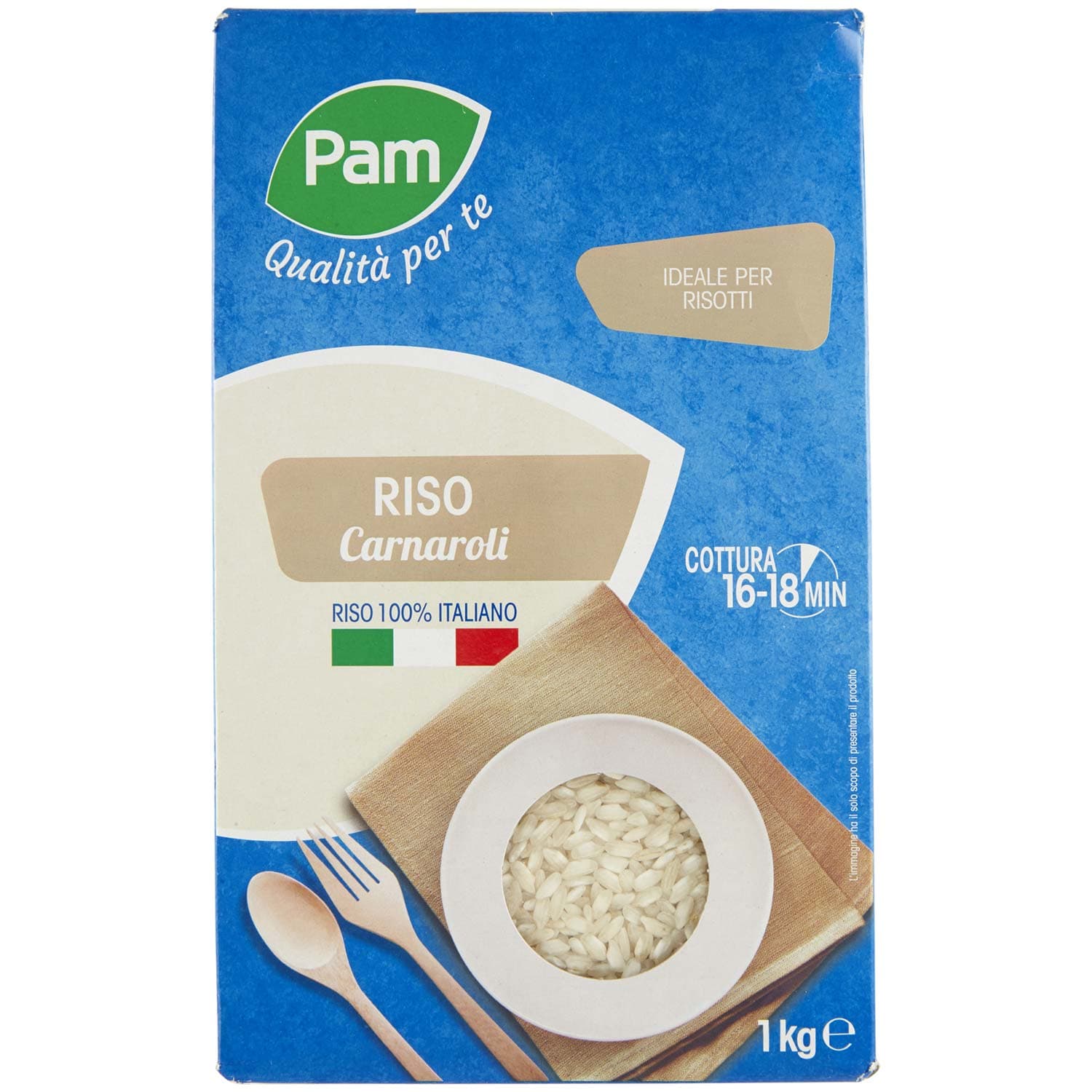 PAM Qualità per te Riso Carnaroli 1 kg – immagine 3
