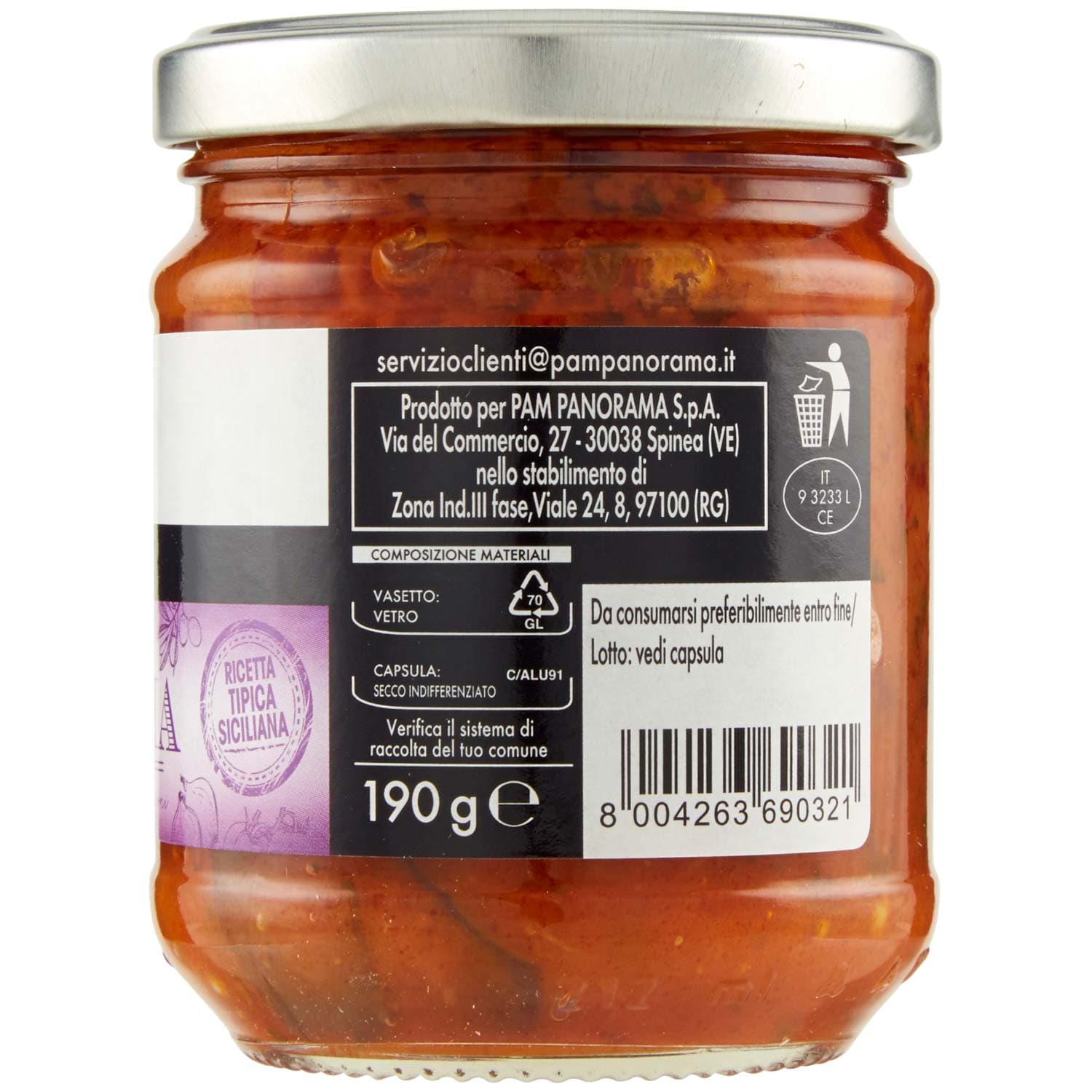 I TESORI Sugo alla Norma 190 g – immagine 6