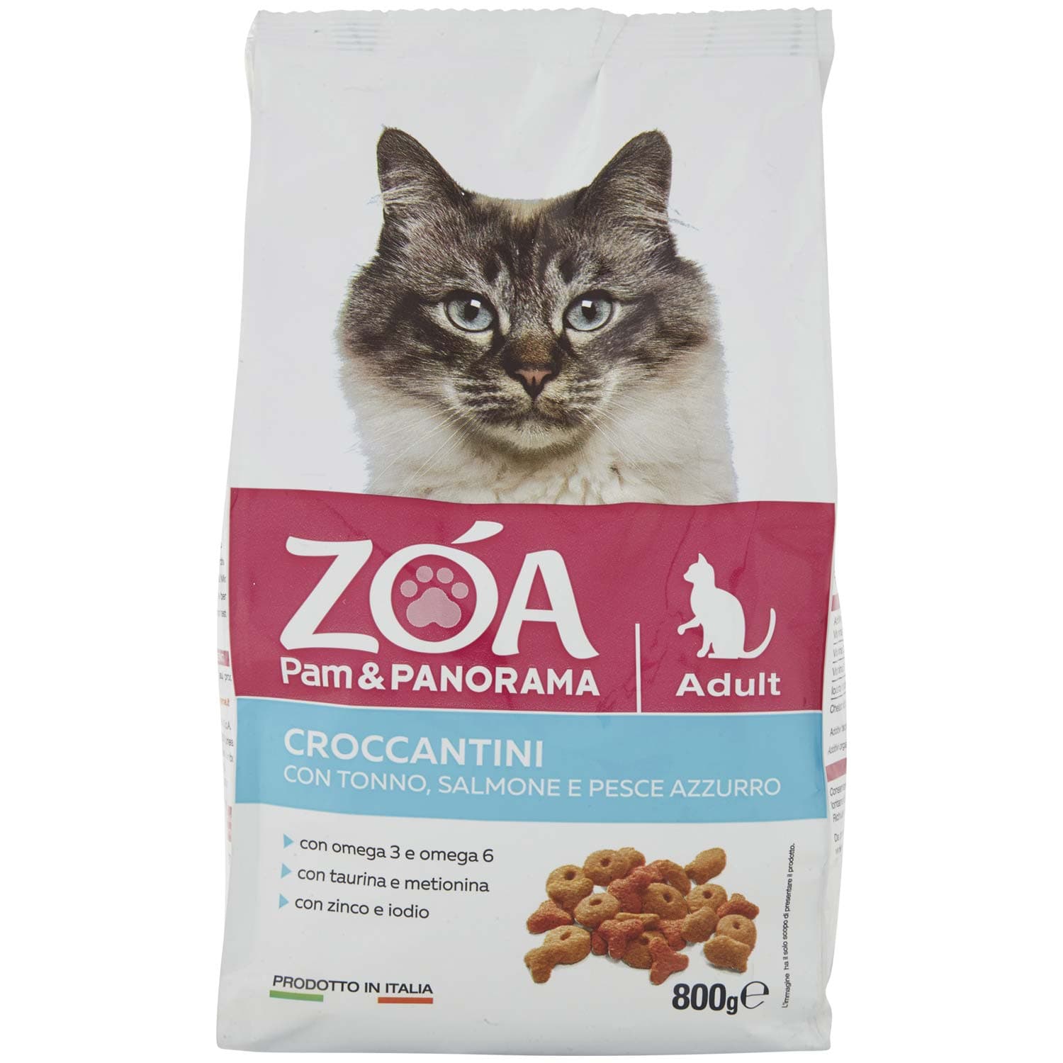 ZOA Adult Croccantini con Tonno, Salmone e Pesce Azzurro 800 g – immagine 3