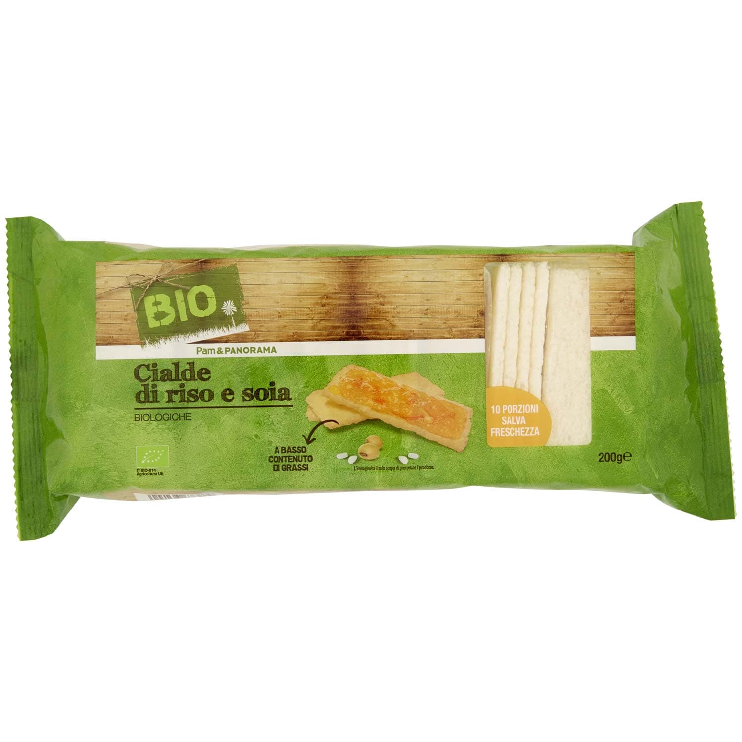 BIO Cialde di riso e soia Biologiche 200 g – immagine 3