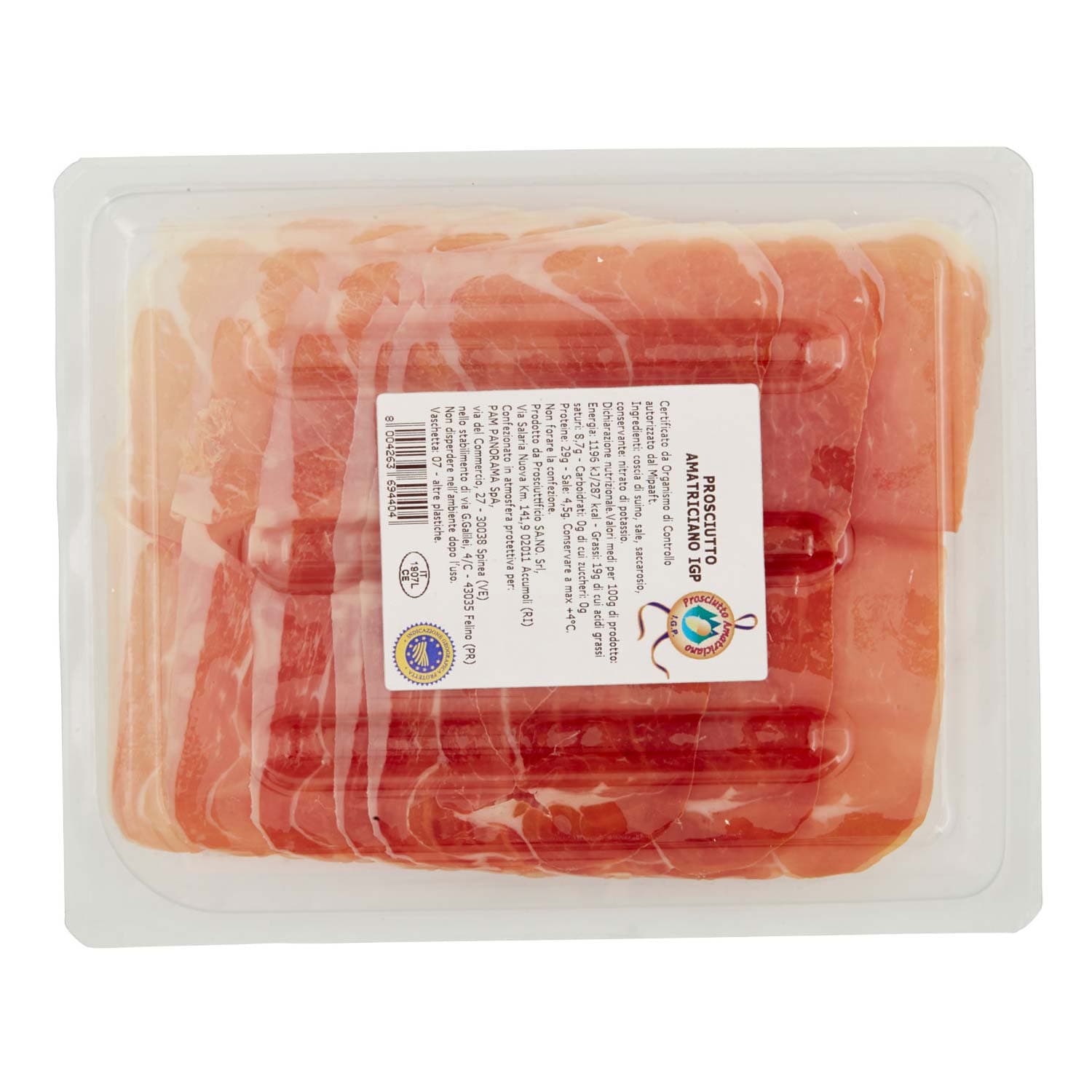PAM PANORAMA Prosciutto Amatriciano IGP 100 g – immagine 6