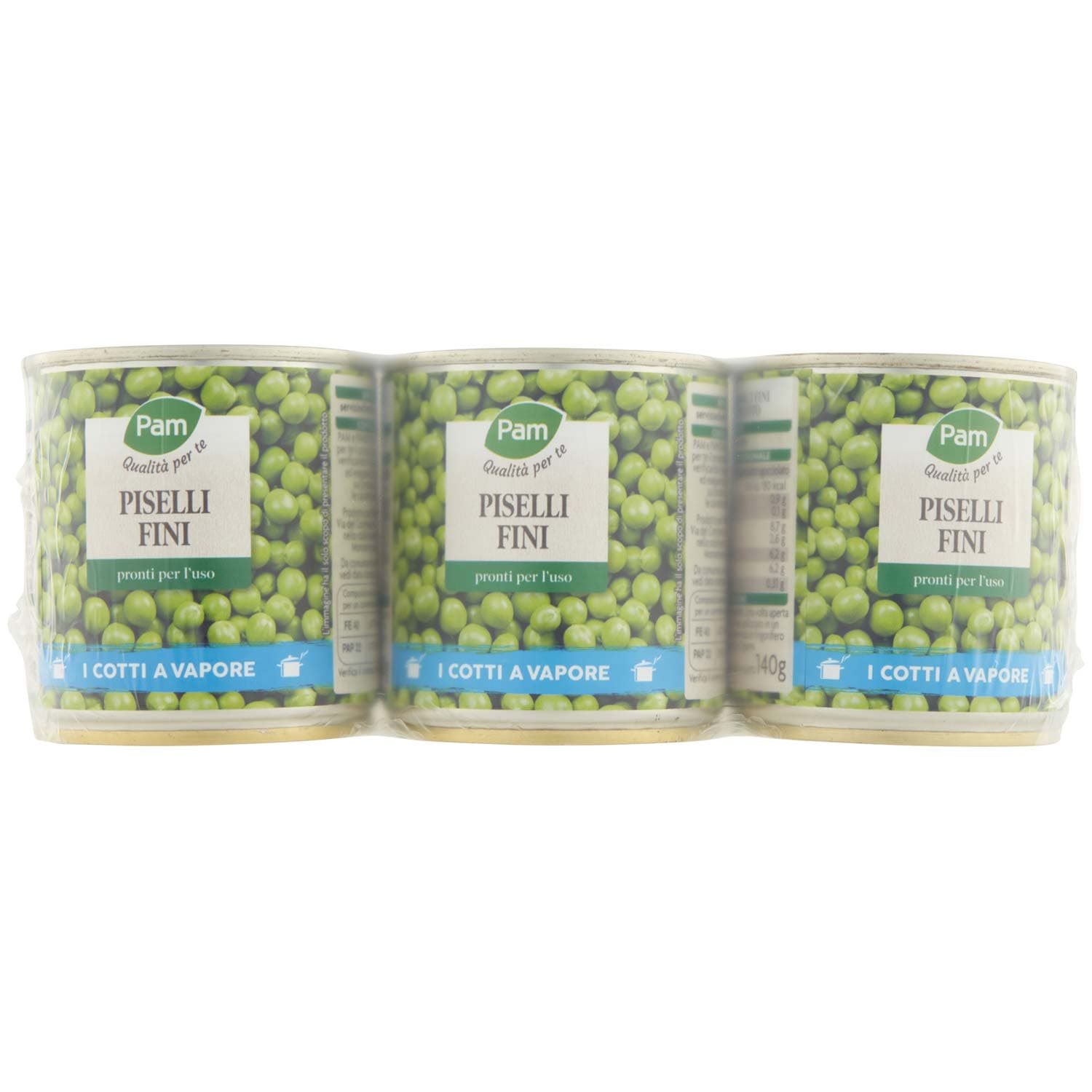 PAM PANORAMA Piselli Fini 150g x 3 – immagine 3