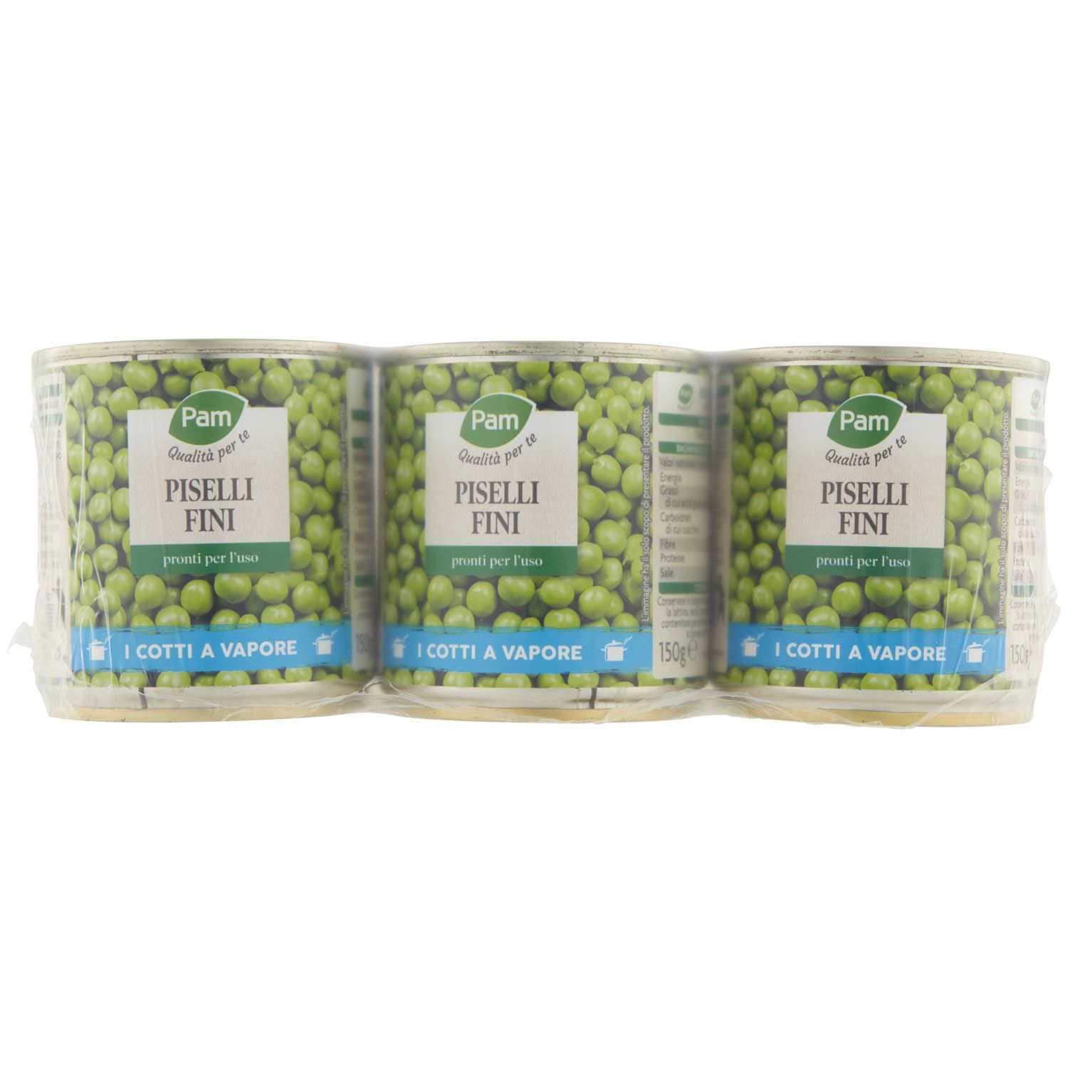 PAM PANORAMA Piselli Fini 150g x 3 – immagine 5