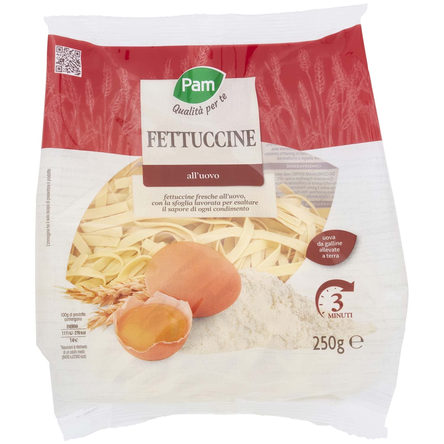 PAM Qualità per te Fettuccine fresche all'uovo 250g – immagine 3