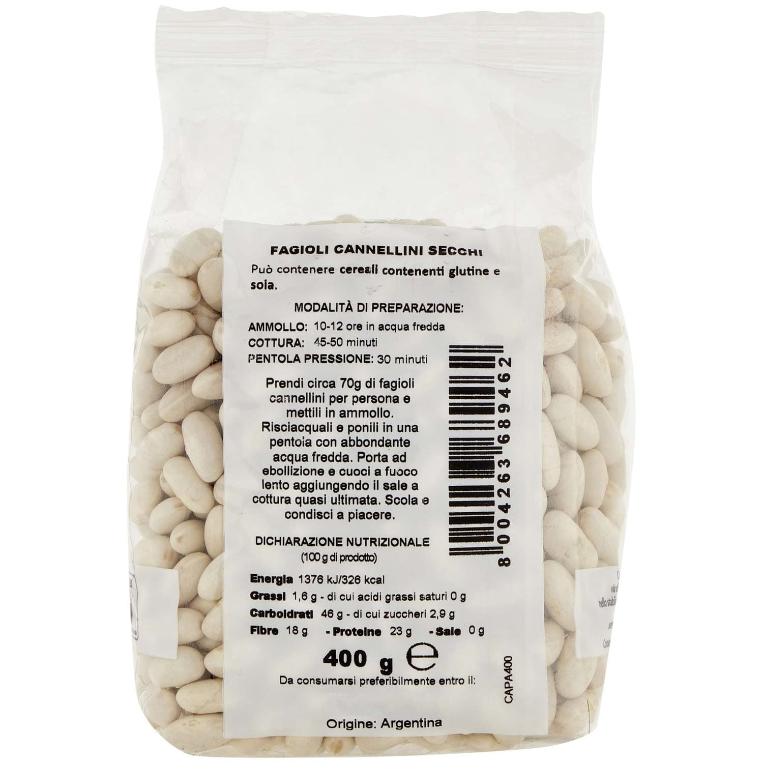 PAM Qualità per te Fagioli Cannellini 400 g – immagine 5
