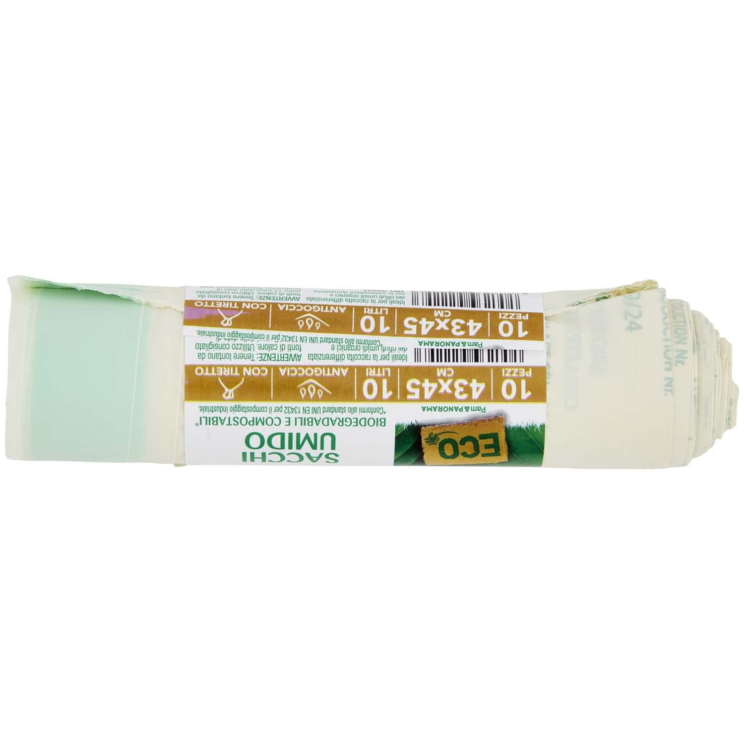 ECO Sacchi Umido Biodegradabili e Compostabili* 43 x 45 cm 10 Litri 10 pz – immagine 5