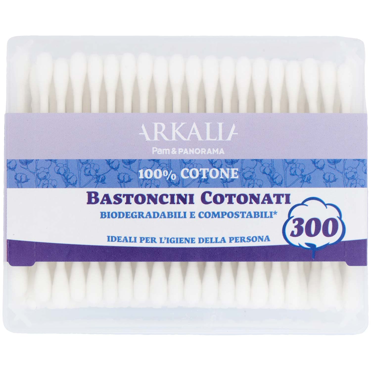 ARKALIA Bastoncini Cotonati 300 pz – immagine 3