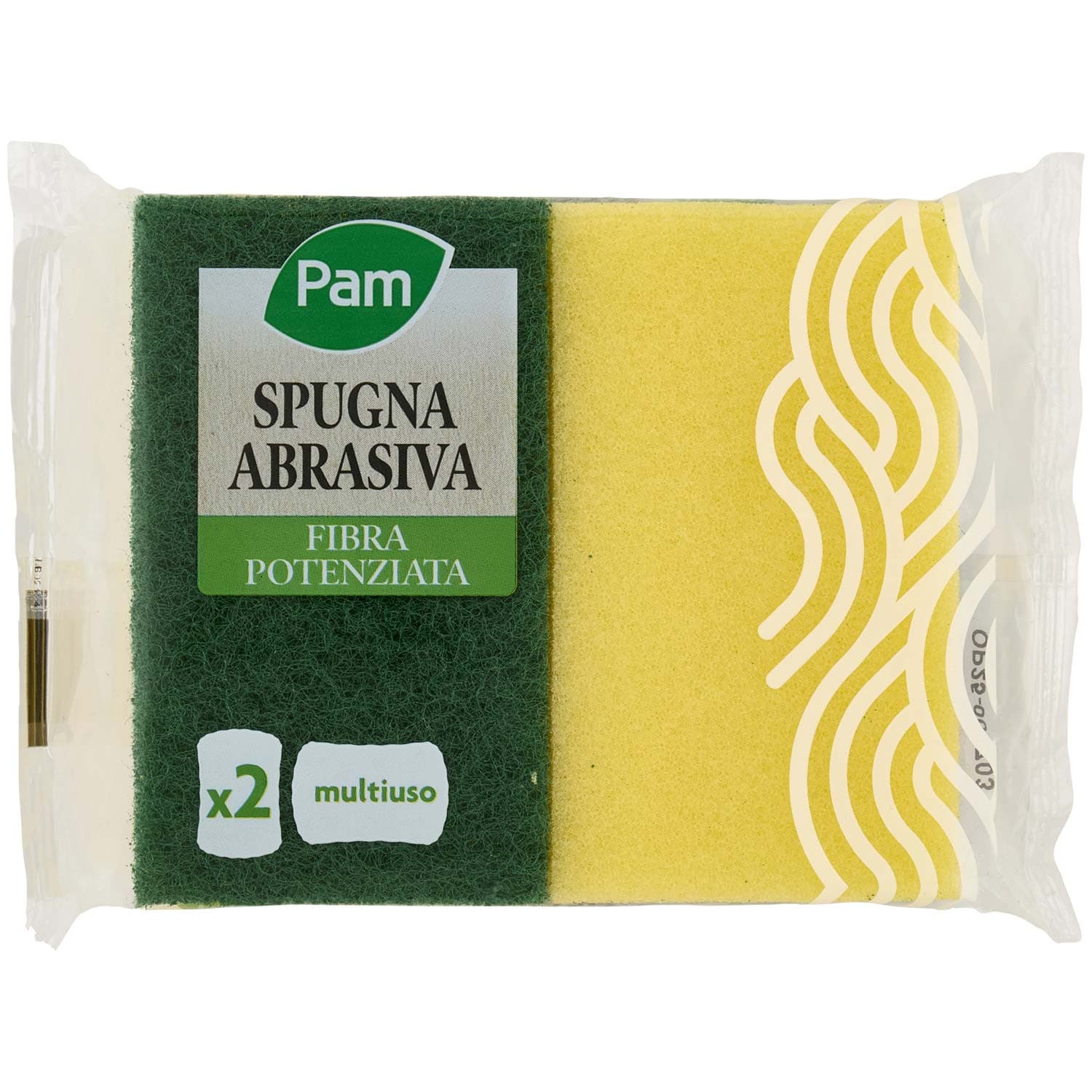 PAM Spugna Abrasiva Fibra Potenziata 2 pz – immagine 3