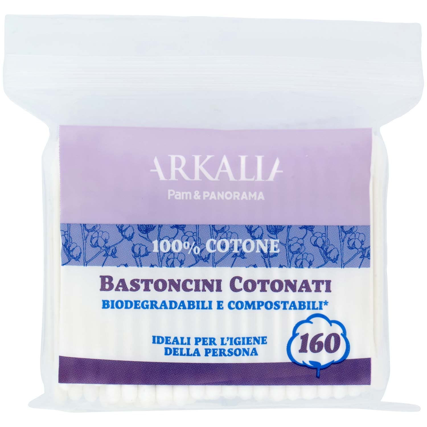 ARKALIA Bastoncini Cotonati 160 pz – immagine 3
