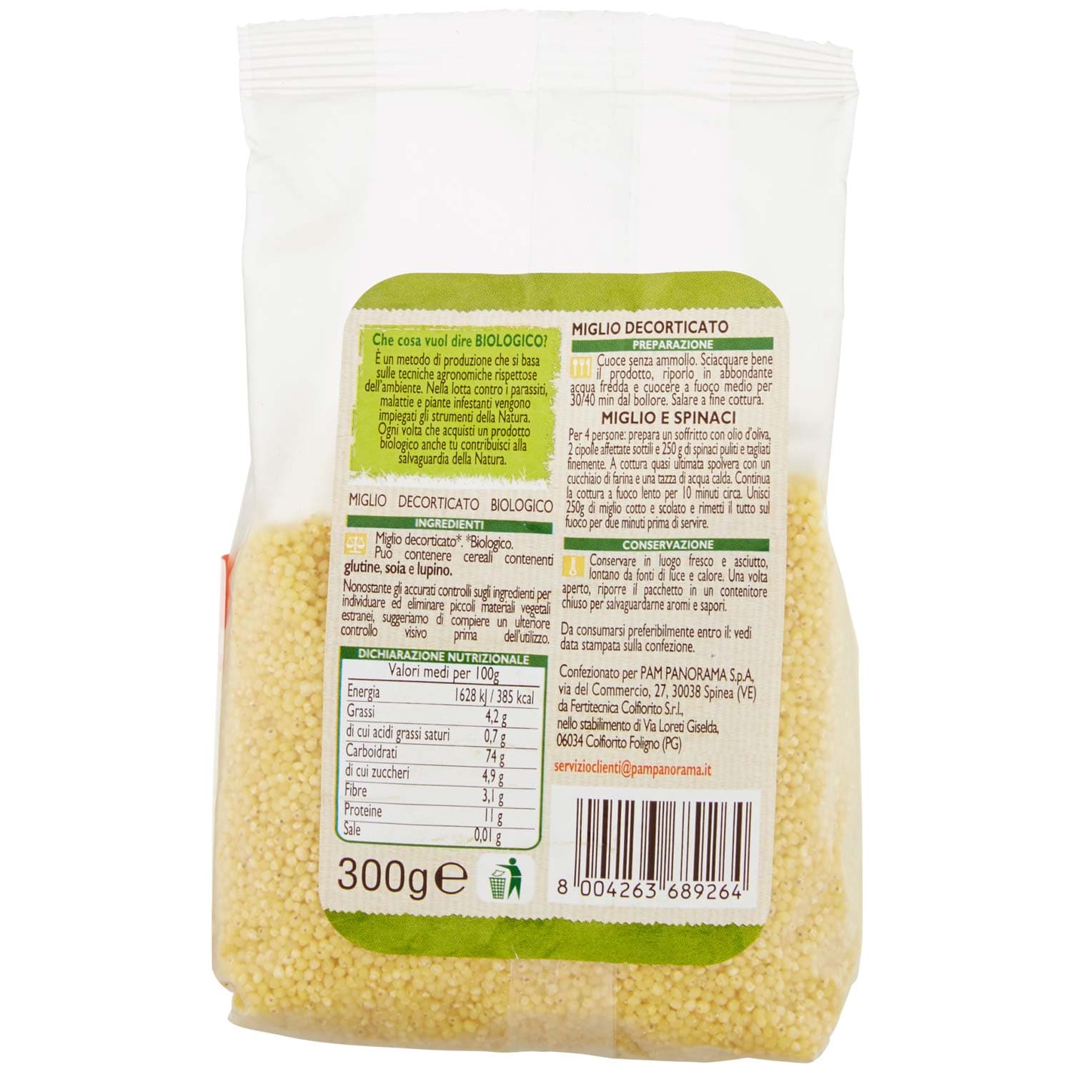 BIO Miglio decorticato Biologico 300 g – immagine 5
