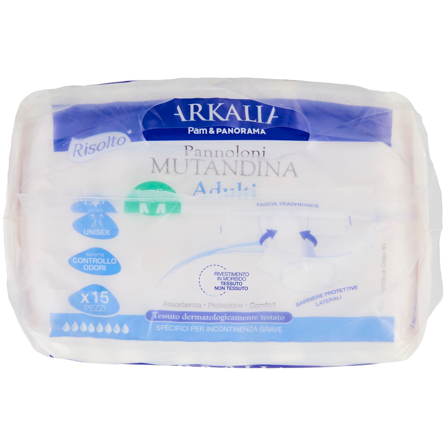 ARKALIA Pannoloni Mutandina Adulti taglia M 15 pz – immagine 7