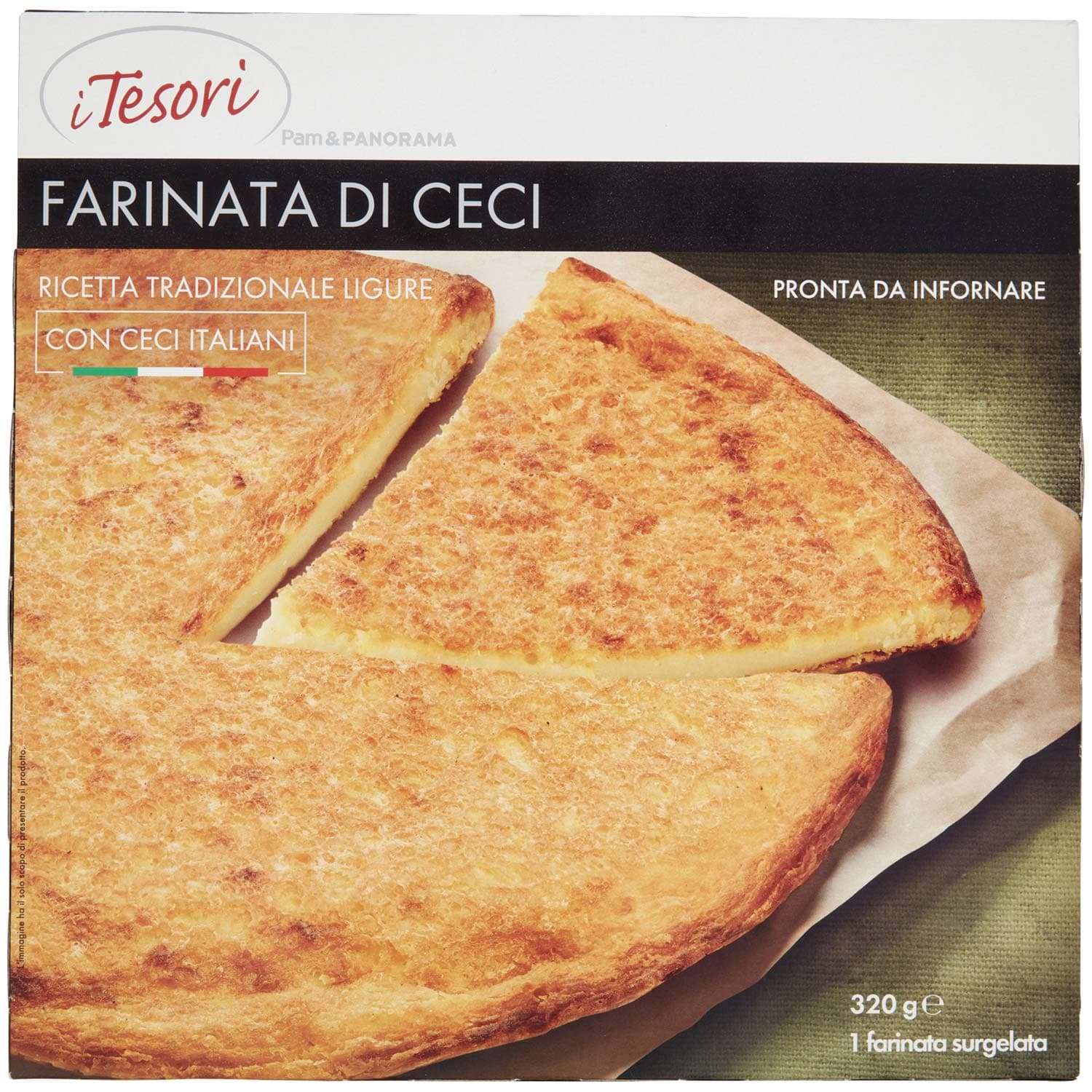I TESORI Farinata di Ceci surgelata 320 g – immagine 3