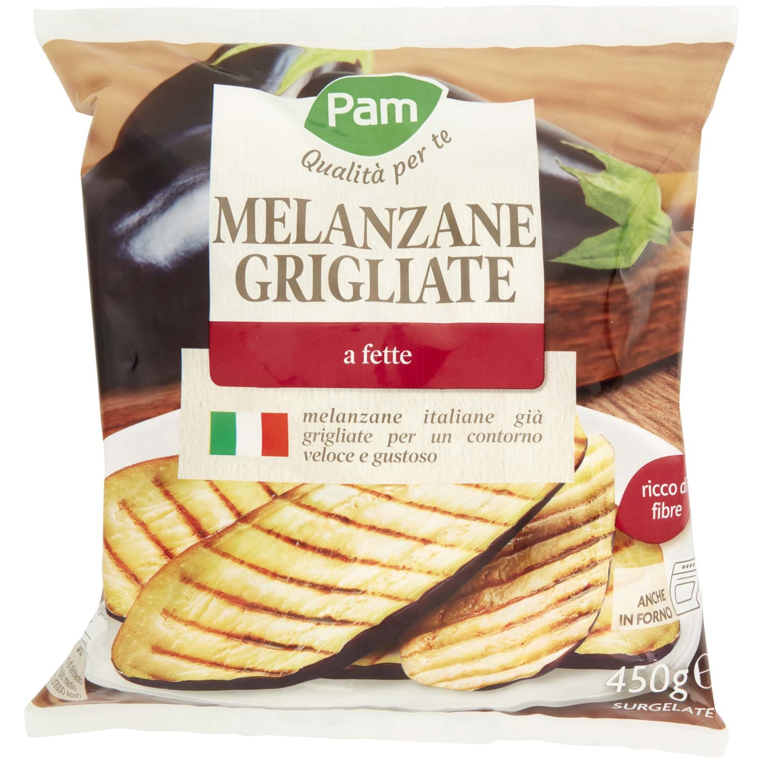 PAM PANORAMA Melanzane Grigliate surgelate 450 g – immagine 3