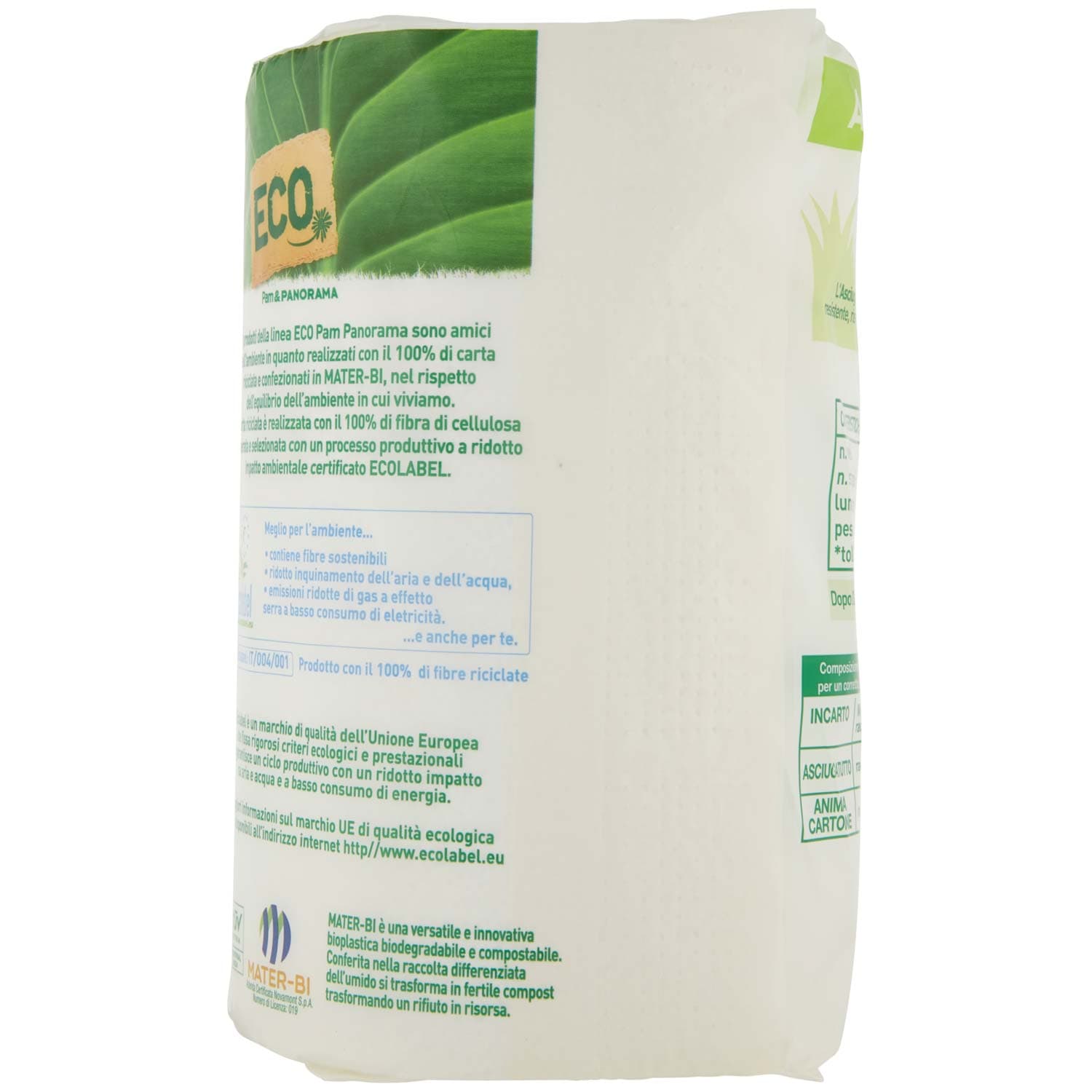 ECO Asciugatutto 2 veli 100% carta riciclata 1 rotolo – immagine 5