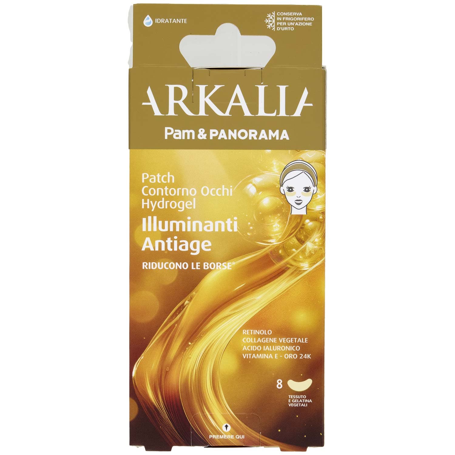 ARKALIA Patch Contorno Occhi Hydrogel Illuminanti Antiage 1 pz – immagine 3