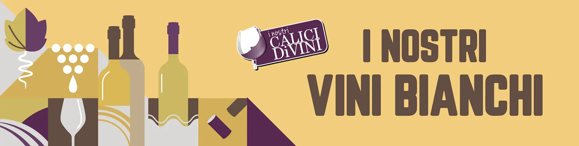Selezione vini bianchi Calici Divini