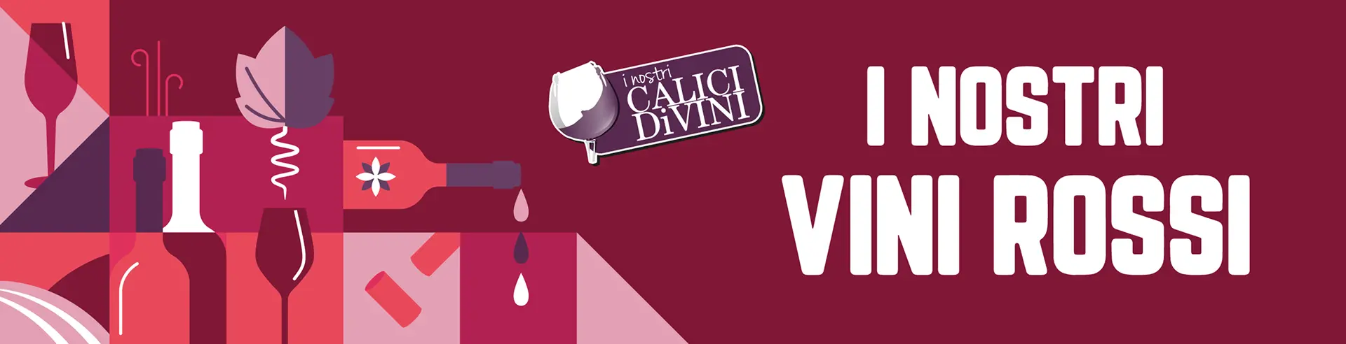 Selezione vini rossi Calici Divini