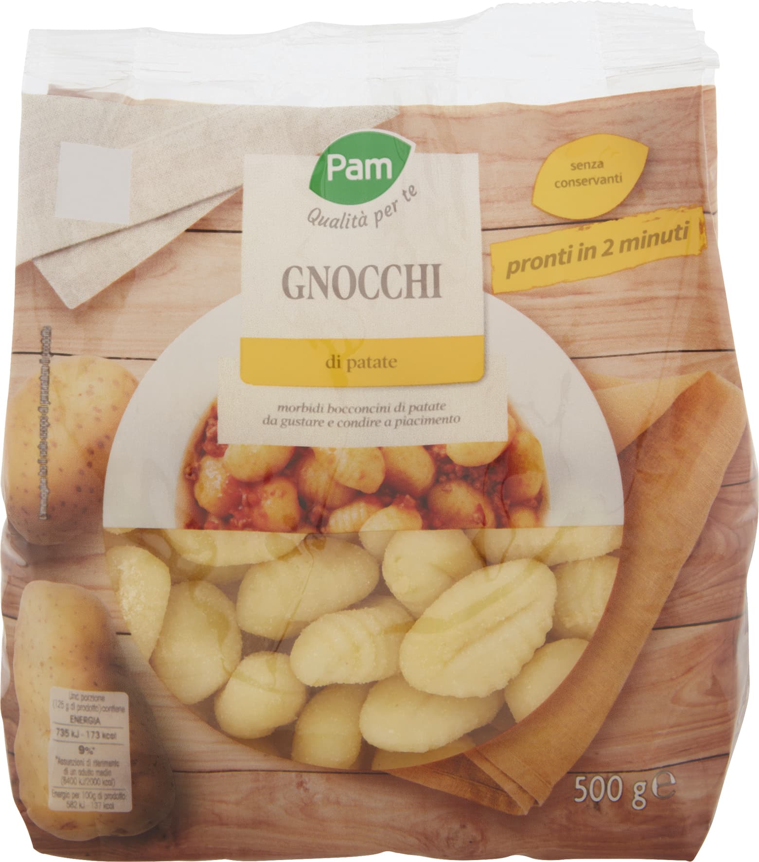 Gnocchi di patate PAM