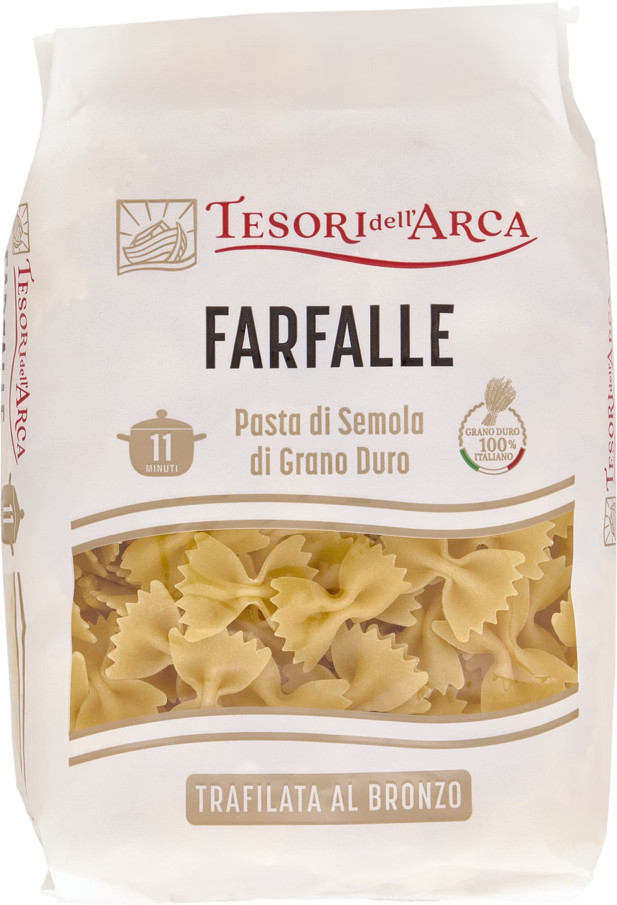 Pasta corta trafilata al bronzo Tesori dell’Arca